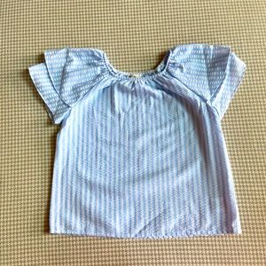 Girls Copper Key short top